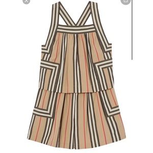 Authentic Burberry big girl romper